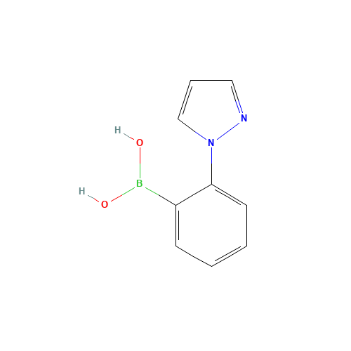 2-PYRAZOL-1-YL-PHENYL-BORONIC ACID (CAS: 628692-18-2) - Related Chemical Product