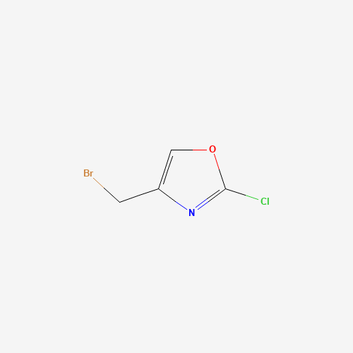 4-(BROMOMETHYL)-2-CHLOROOXAZOLE (CAS: 706789-08-4) - Chemical Structure and Molecular Formula 