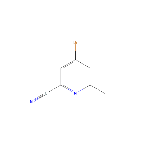 4-Bromo-2-cyano-6-methylpyridine (CAS: 886372-53-8) - Related Chemical Product