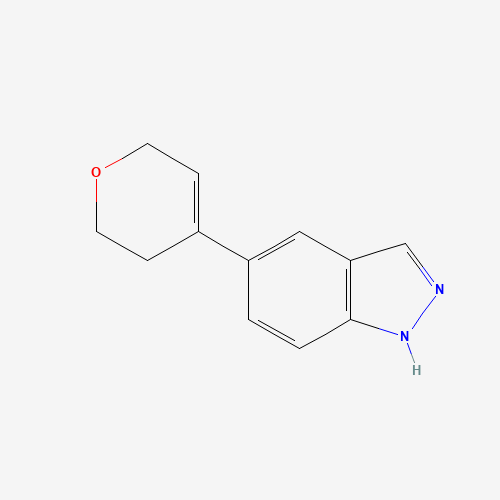 5-(3,6-DIHYDRO-2H-PYRAN-4-YL)-1H-INDAZOLE (CAS: 885272-68-4) - Related Chemical Product