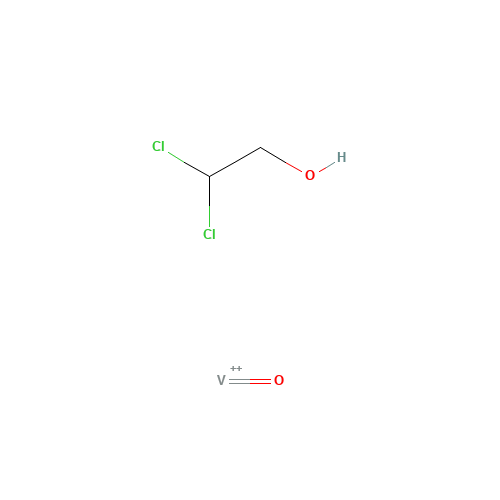 DICHLOROETHOXYOXOVANADIUM (V) (CAS: 1801-77-0) - Chemical Structure and Molecular Formula 