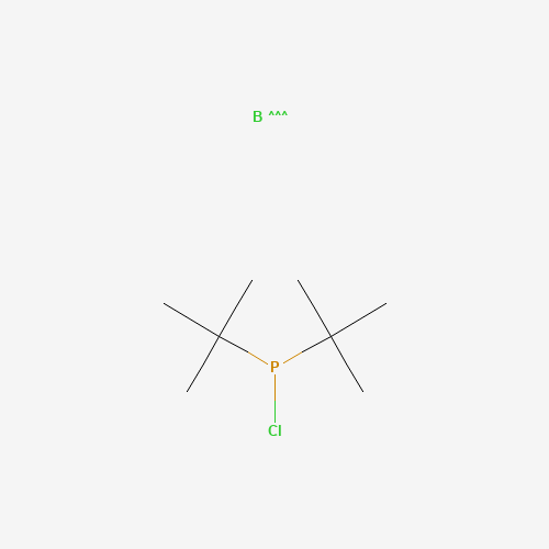 DI-TERT-BUTYLCHLOROPHOSPHINE BORANE COMPLEX (CAS: 52866-11-2) - Chemical Structure and Molecular Formula 