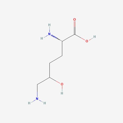 DL-D-Hydroxylysine (CAS: 906331-35-9) - Chemical Structure and Molecular Formula 