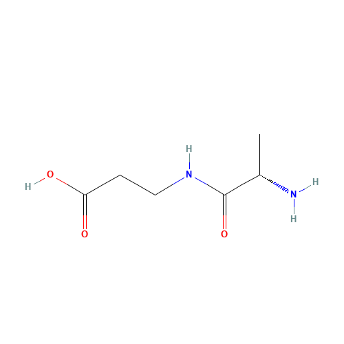 H-ALA-BETA-ALA-OH (CAS: 52788-02-0) - Chemical Structure and Molecular Formula 