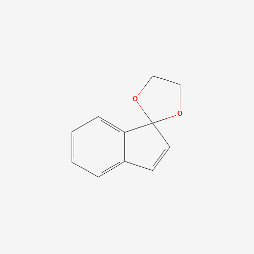 INDENONE ETHYLENE KETAL (CAS: 6710-43-6) - Chemical Structure and Molecular Formula 