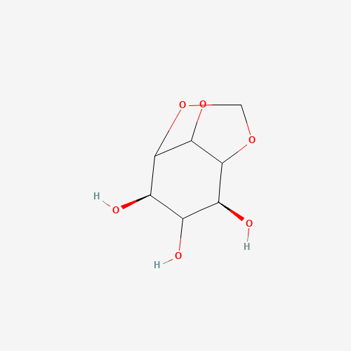 INOSITOL MONO ORTHOFORMATE (CAS: 15585-04-3) - Chemical Structure and Molecular Formula 