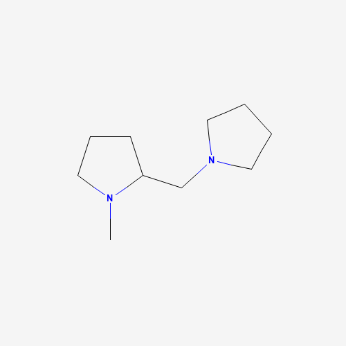 R)-N-METHYL-2-PYRROLIDIN-1-YLMETHYL-PYRROLIDINE (CAS: 909772-67-4) - Chemical Structure and Molecular Formula 
