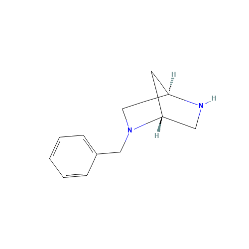 (1R,4R)-2-Benzyl-2,5-diazabicyclo[2.2.1]heptane dihydrochloride (CAS: 777821-64-4) - Chemical Structure and Molecular Formula 