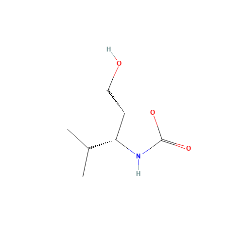 2-Oxazolidinone,5-(hydroxymethyl)-4-(1-methylethyl)-,(4R-cis)-(9CI) (CAS: 180713-58-0) - Related Chemical Product