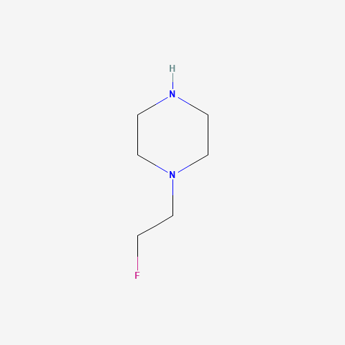 1-(2-Fluoroethyl)piperazine (CAS: 541505-04-8) - Chemical Structure and Molecular Formula 