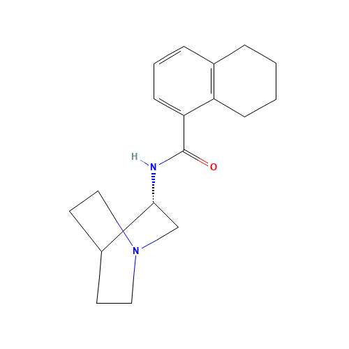 (S)-N-(1-Azabicyclo[2.2.2]oct-3-yl)-5,6,7,8-tetrahydro-1-naphthalenecarboxamide (CAS: 135729-78-1) - Related Chemical Product