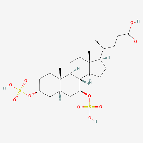 Ursulcholic (CAS: 88426-32-8) - Chemical Structure and Molecular Formula 