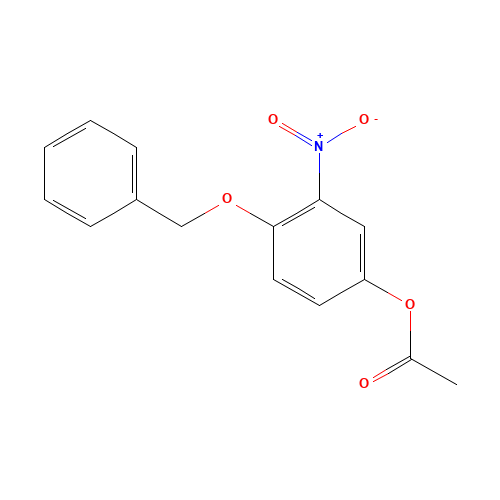 Phenol,3-nitro-4-(phenylMethoxy)-,acetate(ester) (CAS: 141498-79-5) - Related Chemical Product