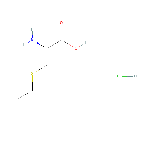S-Allyl-L-cysteine hydrochloride (CAS: 60114-85-4) - Chemical Structure and Molecular Formula 