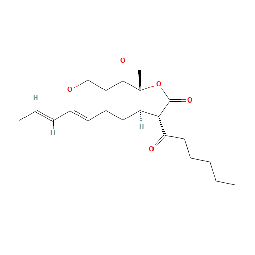 MONASCIN (CAS: 21516-68-7) - Chemical Structure and Molecular Formula 