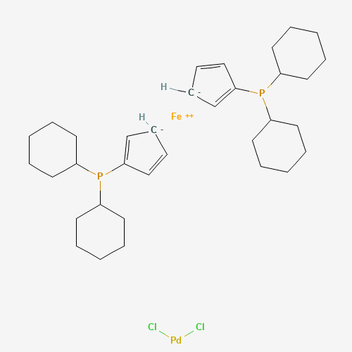 1,1μ-Bis(di-cyclohexylphosphino)ferrocene palladium dichloride (CAS: 917511-90-1) - Related Chemical Product