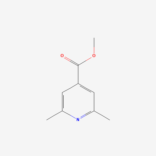2,6-DIMETHYLPYRIDINE-4-CARBOXYLIC ACID METHYL ESTER (CAS: 142896-15-9) - Chemical Structure and Molecular Formula 