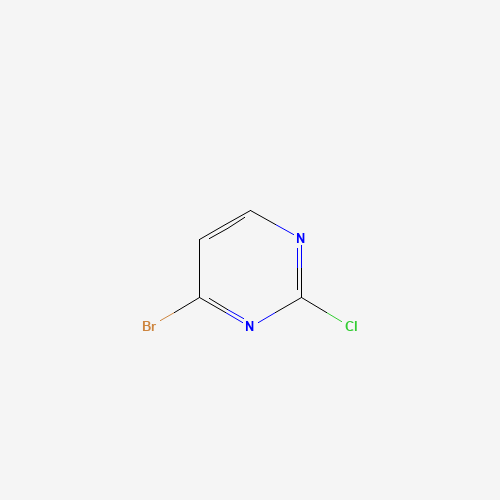 Pyrimidine, 4-bromo-2-chloro- (9CI) chemical structure Pyrimidine, 4-bromo-2-chloro- (9CI) (CAS: 885702-34-1) - Chemical Structure and Molecular Formula