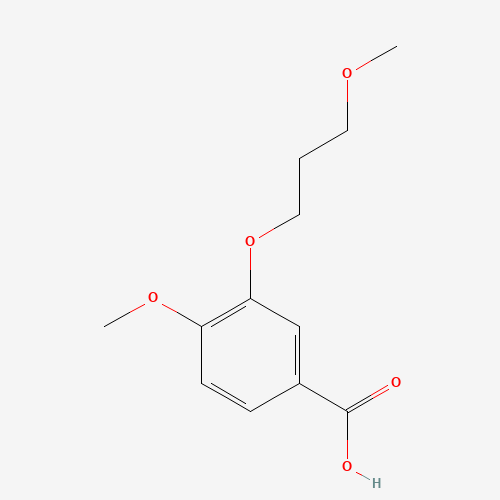4-Methoxy-3-(3-methoxypropoxyl)benzoic acid (CAS: 895240-50-3) - Related Chemical Product