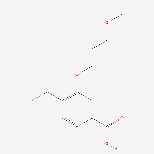4-Ethyl-3-(3-methoxypropoxyl)benzoic acid (CAS: 895240-77-4) - Related Chemical Product