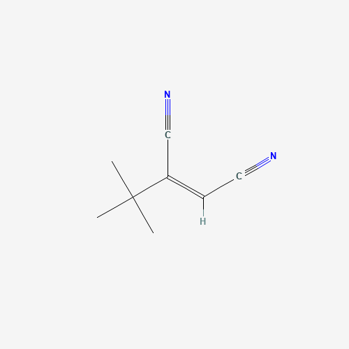 cis-2-tert-Butyl-2-butenedinitrile (CAS: 169309-80-2) - Chemical Structure and Molecular Formula 