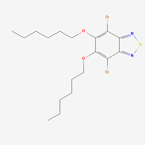 4,7-dibroMo-5,6-bis(hexyloxy)benzo[c][1,2,5]thiadiazole (CAS: 1190978-94-9) - Related Chemical Product