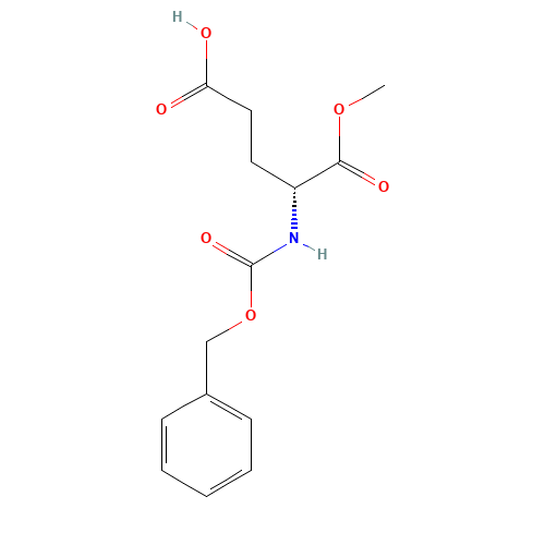 Z-D-Glu-OMe (CAS: 26566-11-0) - Chemical Structure and Molecular Formula 