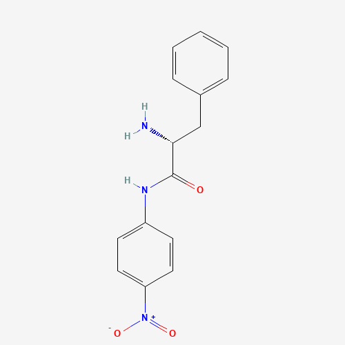 H-D-Phe-pNA (CAS: 14235-18-8) - Chemical Structure and Molecular Formula 