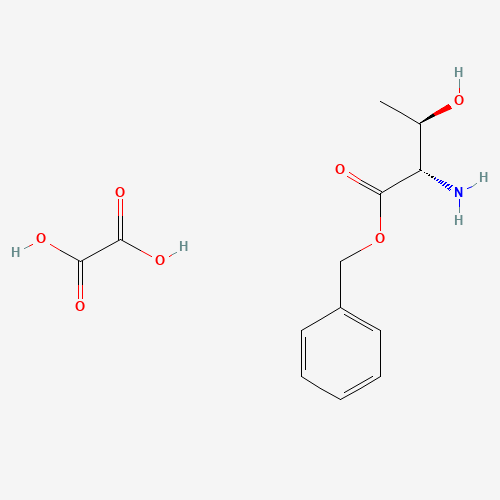H-THR-OBZL OXALATE (1:1) (CAS: 201274-07-9) - Chemical Structure and Molecular Formula 