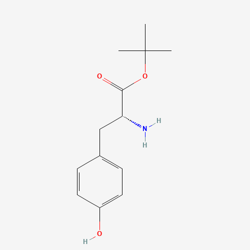 H-D-TYR-OTBU (CAS: 87553-74-0) - Chemical Structure and Molecular Formula 