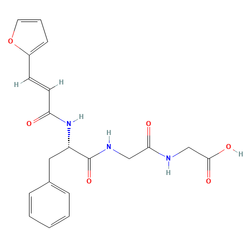 N-[3-(2-Furyl)acryloyl]-L-phenylalanyl-glycyl-glycine (CAS: 64967-39-1) - Related Chemical Product