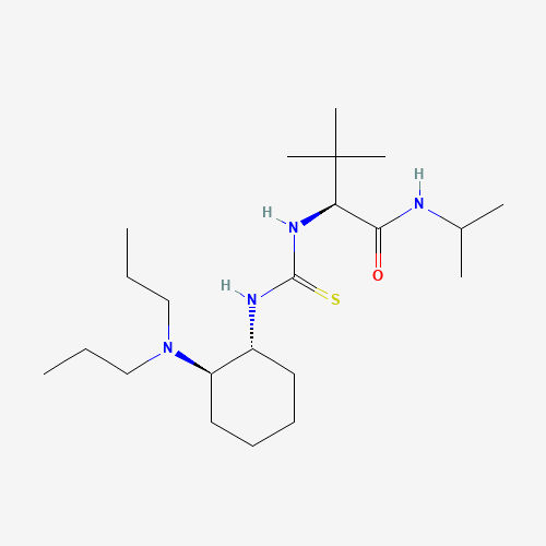 (S)-2-[3-[(1R,2R)-2-(DIPROPYLAMINO)CYCLOHEXYL]THIOUREIDO]-N-ISOPROPYL-3,3-DIMETHYLBUTANAMIDE (CAS: 1003922-03-9) - Related Chemical Product
