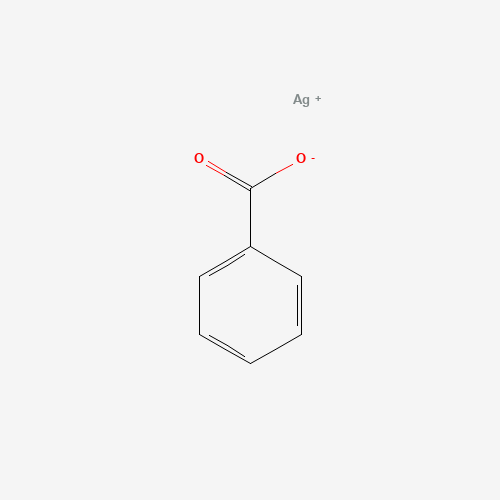 SILVER BENZOATE (CAS: 532-31-0) - Chemical Structure and Molecular Formula 
