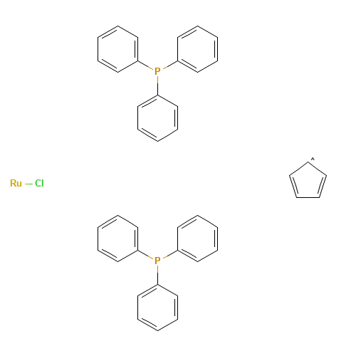 Chlorocyclopentadienylbis(triphenylphosphine)ruthenium(II) (CAS: 32993-05-8) - Related Chemical Product