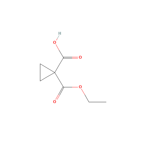 1-(ethoxycarbonyl)cyclopropanecarboxylic acid (CAS: 3697-66-3) - Related Chemical Product