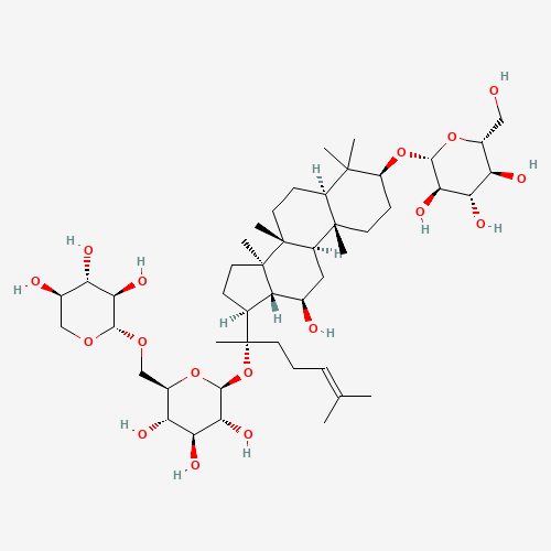 GYPENOSIDE IX (CAS: 80321-63-7) - Chemical Structure and Molecular Formula 