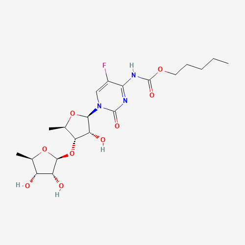 3’-O-(5’-Deoxy-β-D-ribofuranosyl) Capecitabine (CAS: 1262133-64-1) - Related Chemical Product