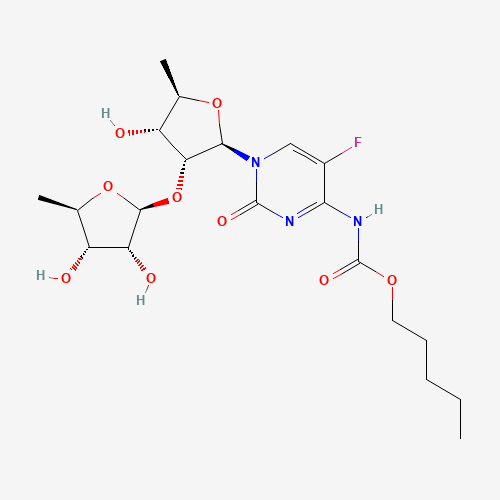 2’-O-(5’-Deoxy-β-D-ribofuranosyl) Capecitabine (CAS: 1262133-66-3) - Related Chemical Product
