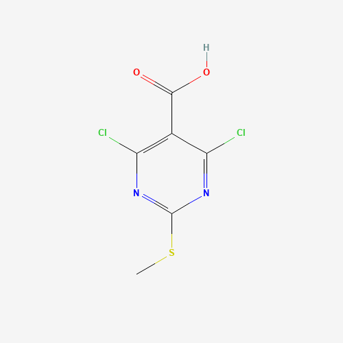4,6-DICHLORO-2-(METHYLTHIO)PYRIMIDINE-5-CARBOXYLIC ACID (CAS: 313339-35-4) - Related Chemical Product