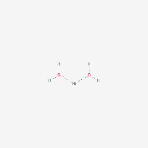 NICKEL(II) HYDROXIDE (CAS: 12054-48-7) - Chemical Structure and Molecular Formula 