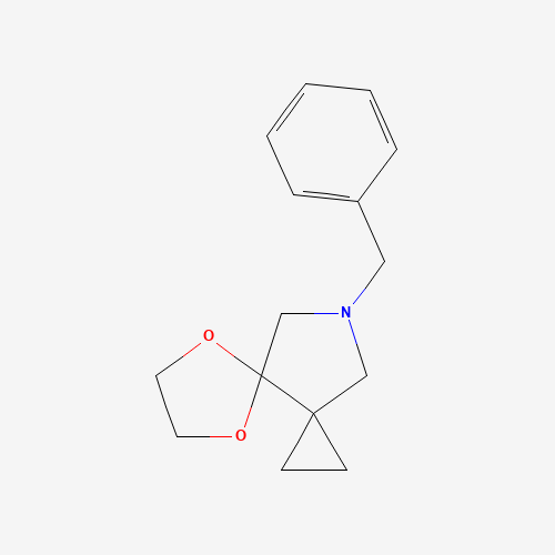 5,8-Dioxa-10-azadispiro[2.0.4.3]undecane, 10-(phenylmethyl)- (CAS: 147011-43-6) - Related Chemical Product