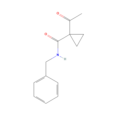 Cyclopropanecarboxamide, 1-acetyl-N-(phenylmethyl)- (CAS: 147011-39-0) - Related Chemical Product