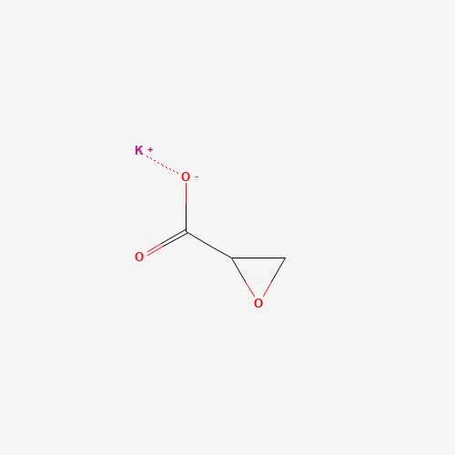 potassiuM oxirane-2-carboxylate (CAS: 51877-54-4) - Chemical Structure and Molecular Formula 