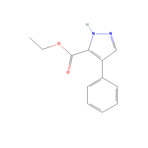 4-Phenyl-1H-pyrazole-3-carboxylic acid ethyl ester (CAS: 6963-62-8) - Related Chemical Product