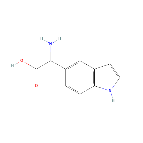 2-aMino-2-(1H-indol-5-yl)acetic acid (CAS: 108763-43-5) - Related Chemical Product
