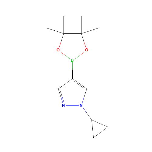 1-Cyclopropyl-4-(4,4,5,5-tetraMethyl-1,3,2-dioxaborolan-2-yl)-1H-pyrazole (CAS: 1151802-22-0) - Related Chemical Product