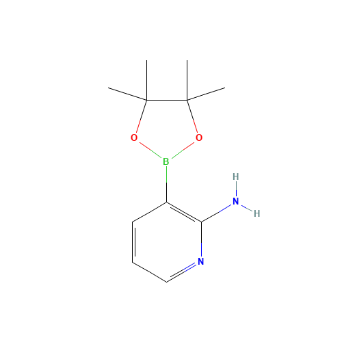 2-AMINOPYRIDINE-3-BORONIC ACID, PINACOL ESTER (CAS: 1073354-97-8) - Related Chemical Product