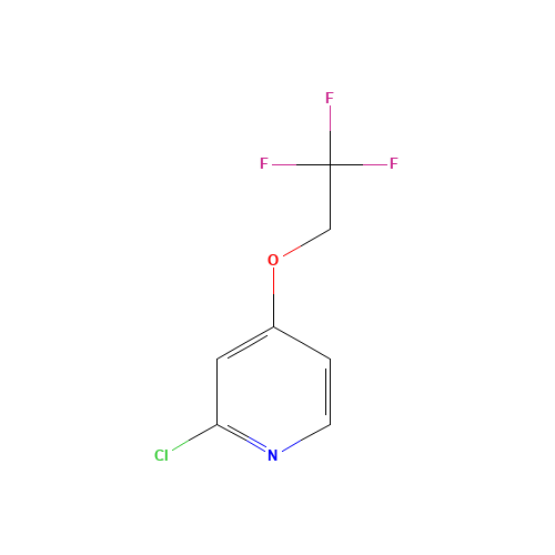 2-CHLORO-4-(2,2,2-TRIFLUORO-ETHOXY)-PYRIDINE (CAS: 885277-01-0) - Related Chemical Product