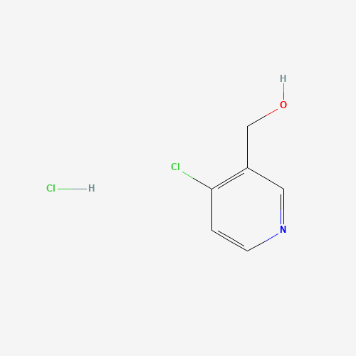 (4-Chloropyridin-3-yl)Methanol hydrochloride (CAS: 245124-17-8) - Chemical Structure and Molecular Formula 