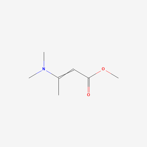 Methyl 3-dimethylamino- 2-butenoate (CAS: 15895-69-9) - Chemical Structure and Molecular Formula 